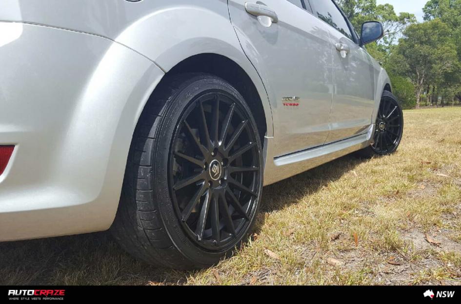 FORD FOCUS  5 STUD  LUX MATTE BLACK